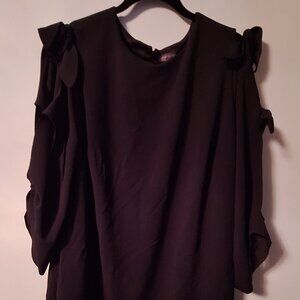 Vince Camuto Black XL Knee Length Dress